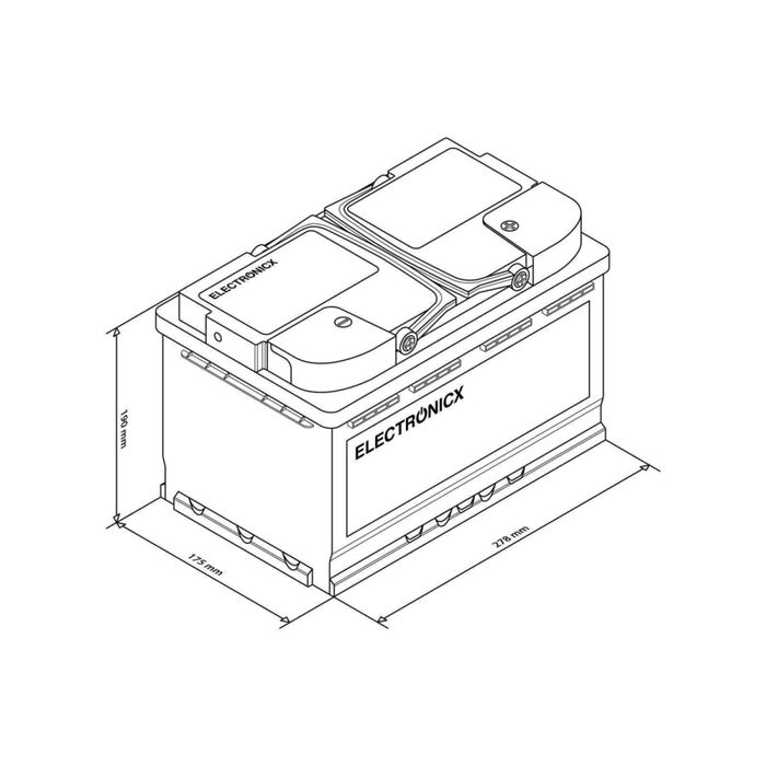 Акумуляторна батарея 100 AH Electronicx