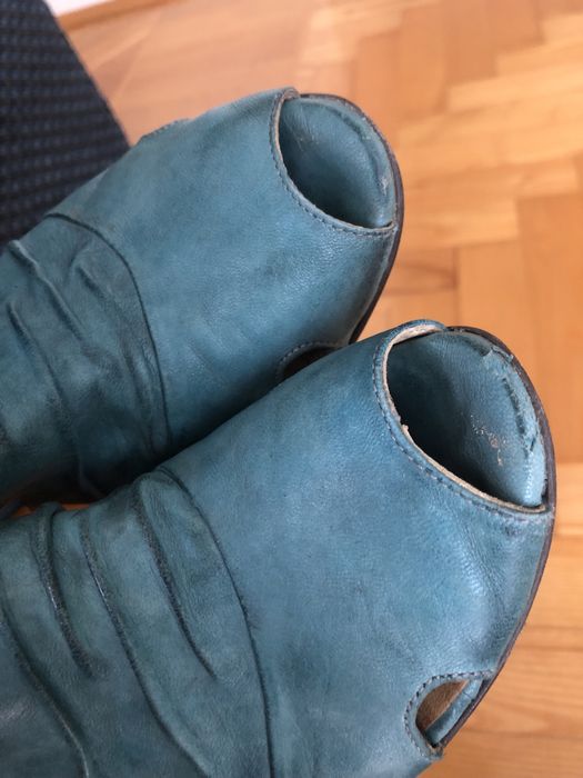 Półbuty Ryłko turkusowe 37,5