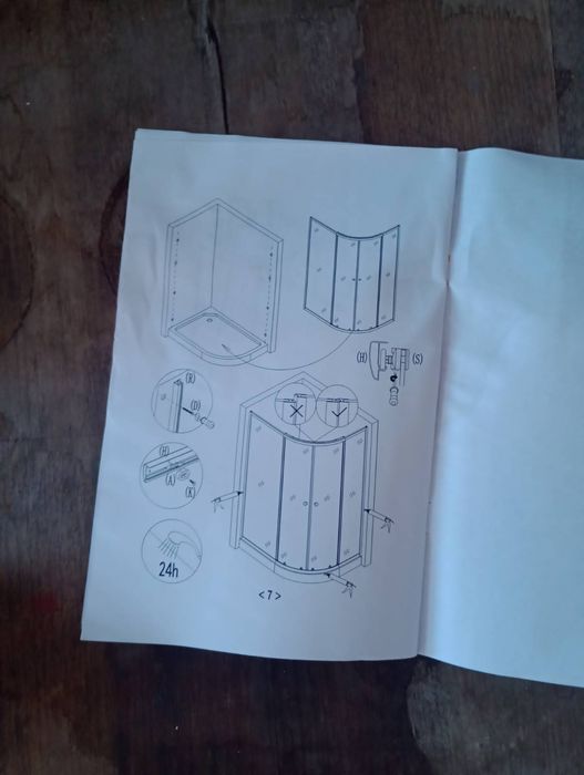 Продам душову кабінку Delfi розмер -120×80×195 .
