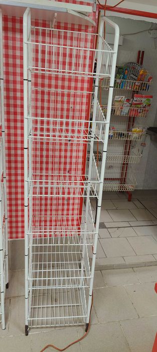 Regał sklepowy metalowy