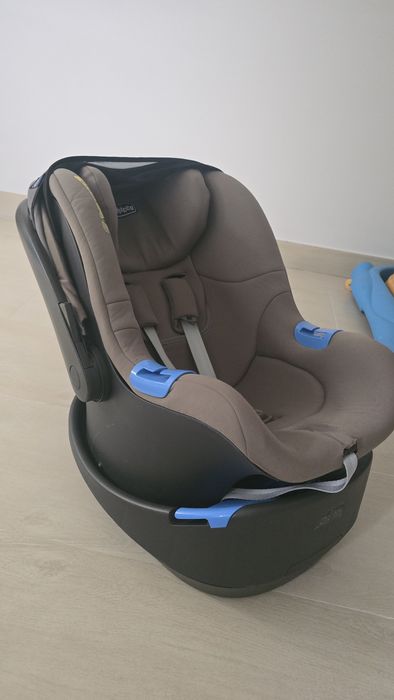 Vendo carrinho bebe Chicco Trio Love Castanho