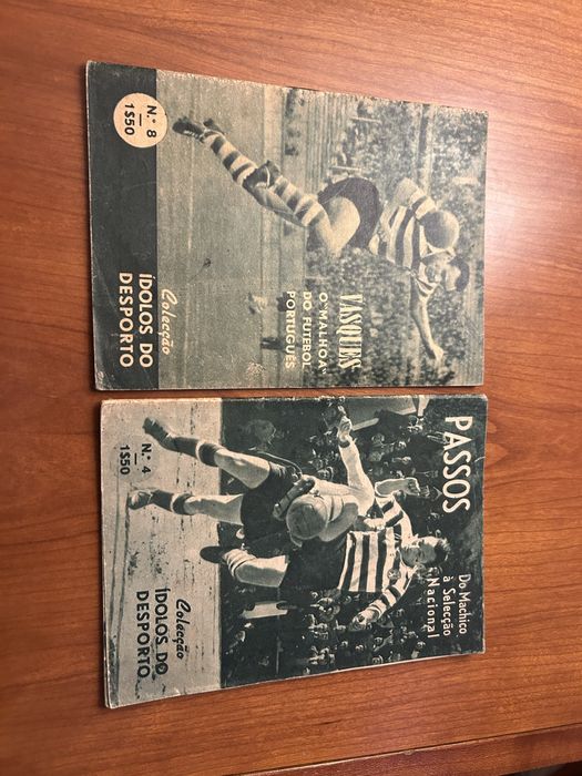 Idolos do Desporto ano 1956 revistas de futebol