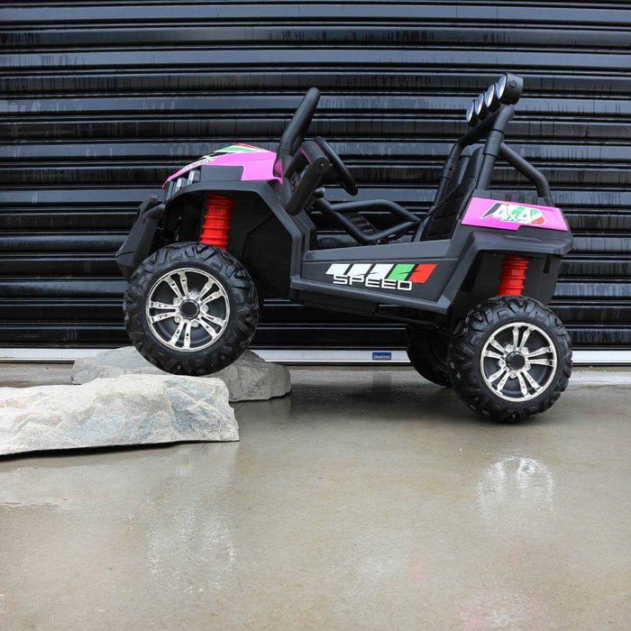 BAWIBUS.PL Auto samochód BUGGY na akumulator autko dla dziewczynki 4x4