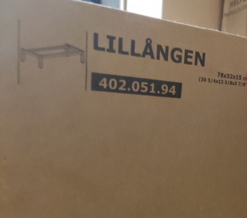 Pés lillangen metal aço IKEA móveis armários wc