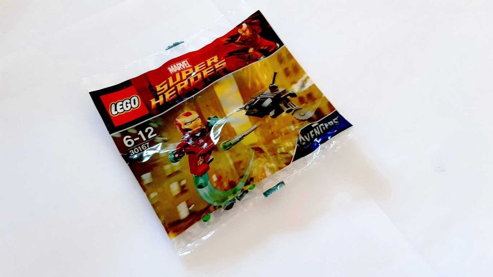 Lego Marvel 30167 Iron Man vs Fighting Drone polybag selado