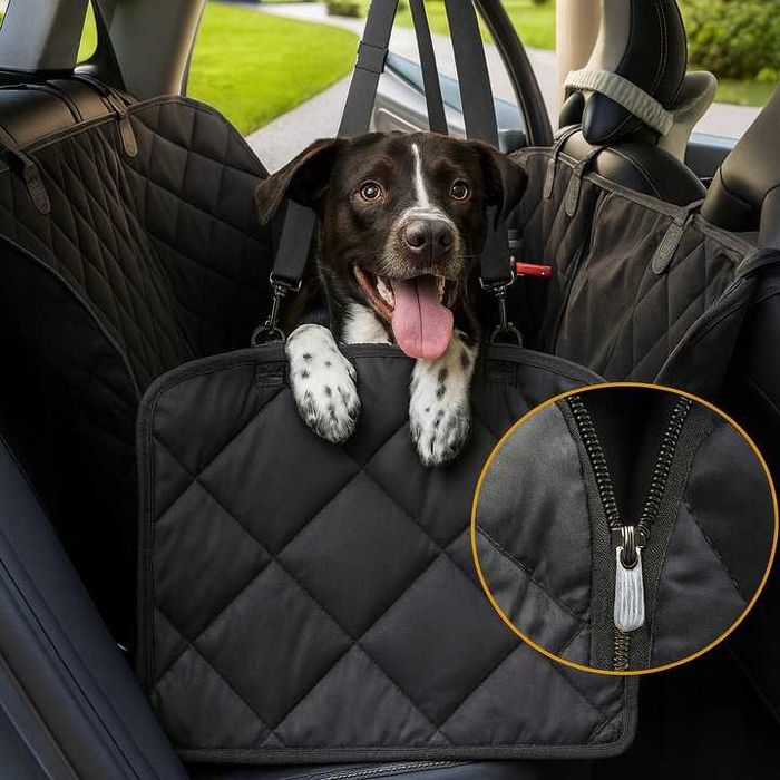 Mocna Duża Mata Samochodowa dla Psa 204x145 Wodoodporna