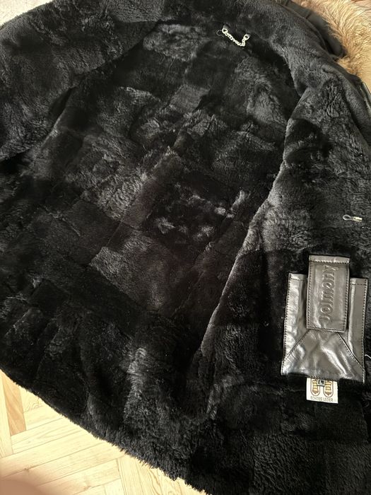 Шкіряна дублянка на овчині Dolmany