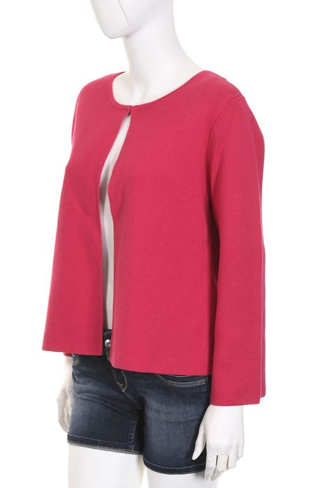KYRA & KO malinowy kardigan damski sweter 100% bawełna XL 42