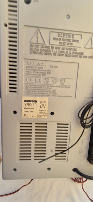 Aparelhagem Thomson + Colunas Thomson 2.0