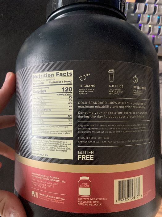 OPTIMUM NUTRITION 100% Whey Gold Standard