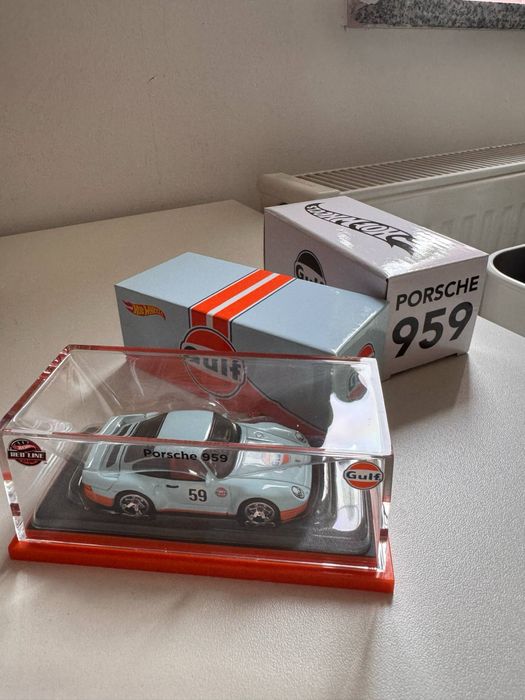 ミニカー HOT WHEELS PORSCHE 959 GULF HOT WHEELS 2025 1986 PORSCHE 959 GULF EDITION RED LINE CLUB