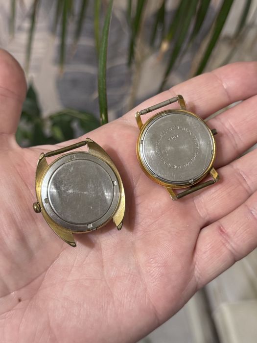 Часы позолота Полет и Восток