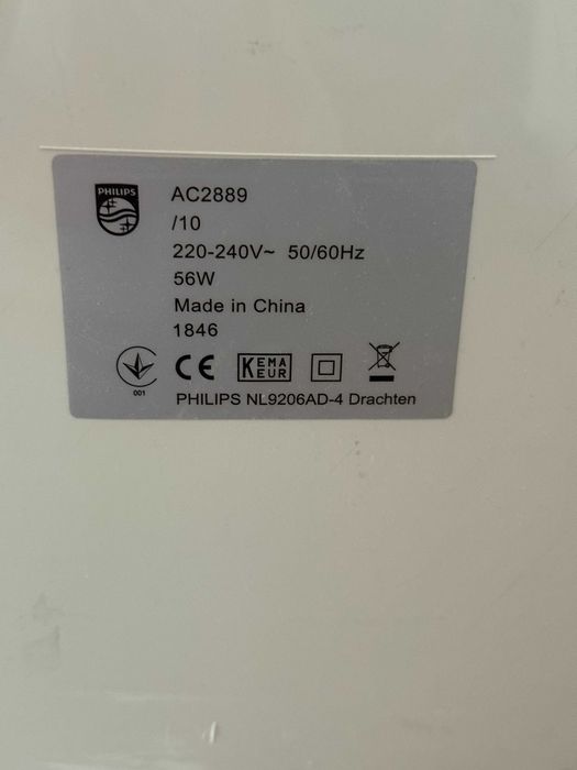 Oczyszcza powietrza philips ac2889 (filtr weglowy)