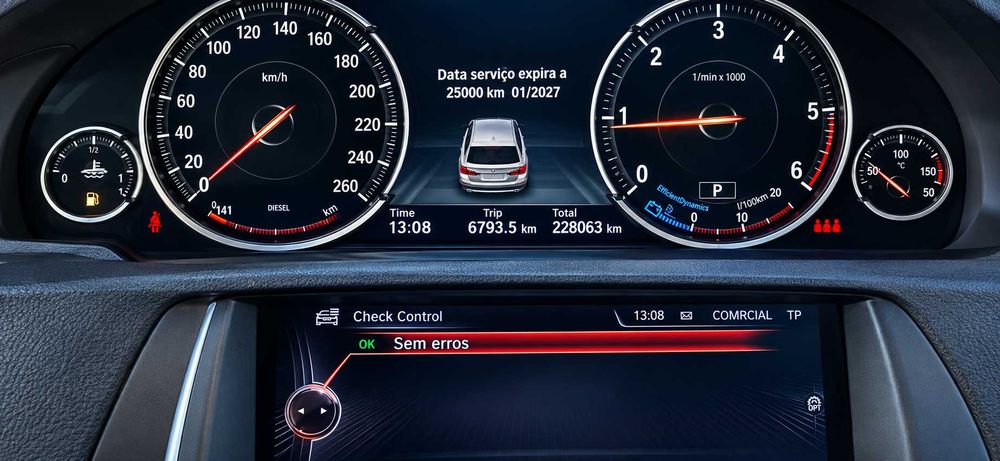 BMW 520d Touring Pack M – Caixa Automática – Pele