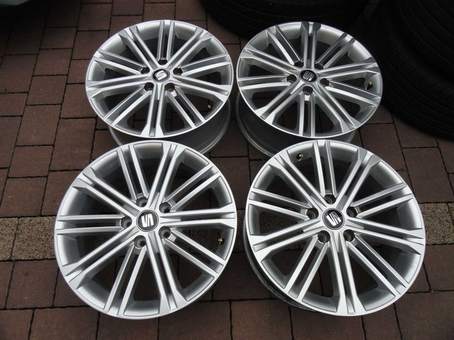 Felgi Aluminiowe 17 5x112 Seat Orginał IDEALNE