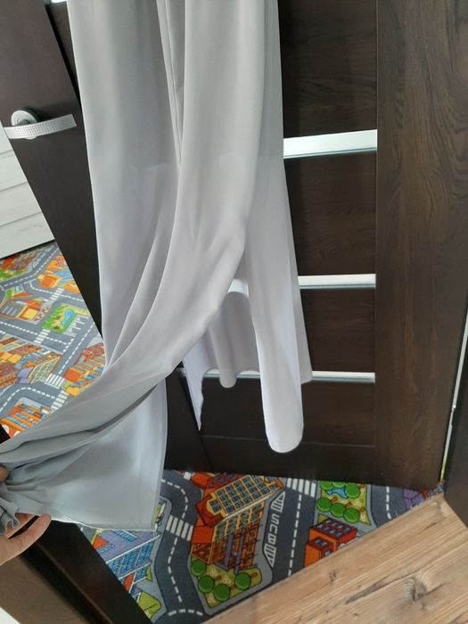 Sukienka długa szara fashion freak