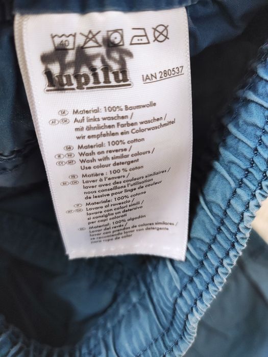 Spodnie chłopięce 92 lupilu