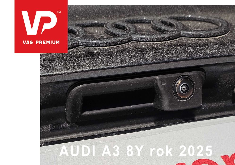 Kamera Cofania Audi VW Skoda Seat montaż oryginalnych kamer