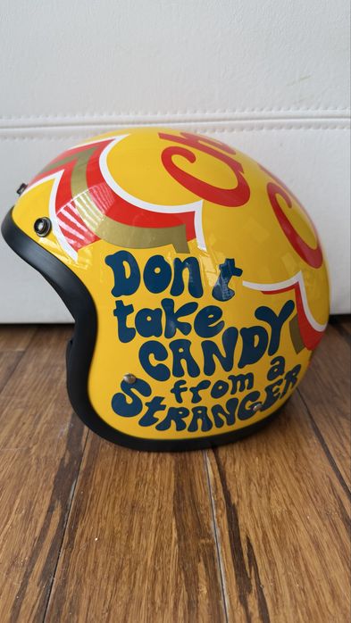 Kask DMD Jet Retro Chupa Chups - limitowany