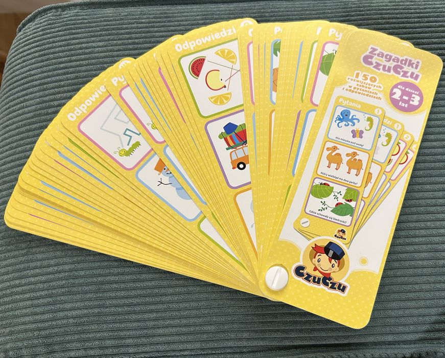 Zagadki CzuCzu dla dzieci 2–3 lata | edukacyjna gra dla maluchów