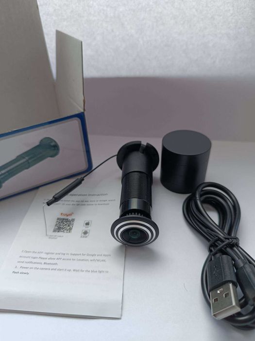Камера в глазок в Двері Wi-Fi IP P2P  2 МП HD  5G Tuya  АКЦІЯ!!!
