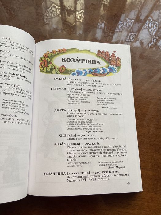 Тематичний словник школяра