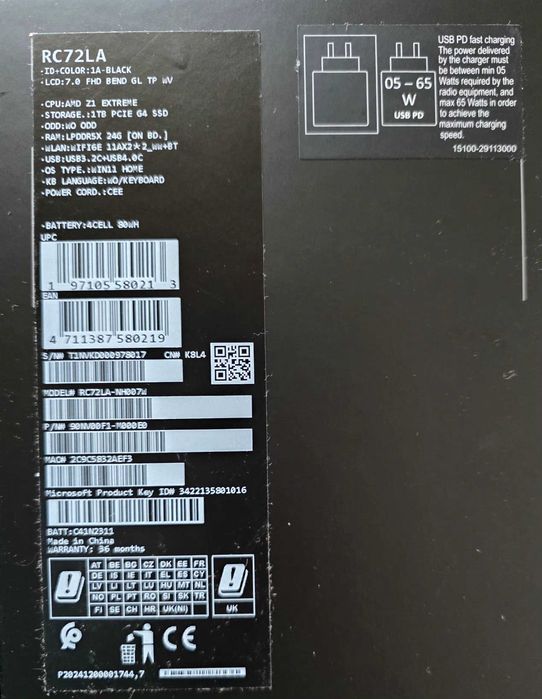 Asus rog ally x z extreme 1tb