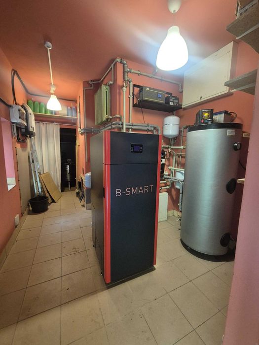 Kotłownia na pellet B-SMART 15 kW z montażem i uruchomieniem