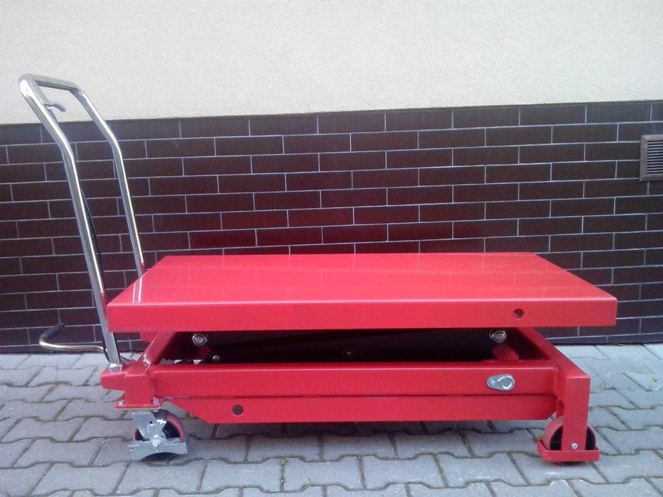 Wózek platformowy nożycowy stołowy paletowy TFD70 Udźwig 700kg nowy