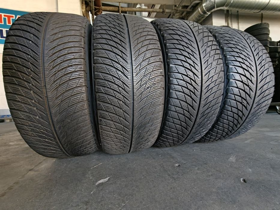 R18 255/45 103T XL Michelin Pilot Alpin⁵  комплект зимових шин майже 25-го року виробництва виробник Іспанія протектор 7 мм