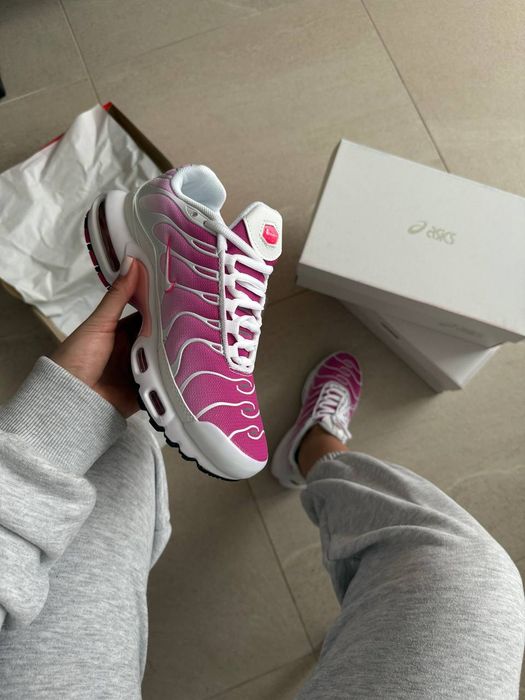 Кросівки Кроссовки Nike AIR MAX PLUS Pink Розовый Рожевий Кросовки демісезон