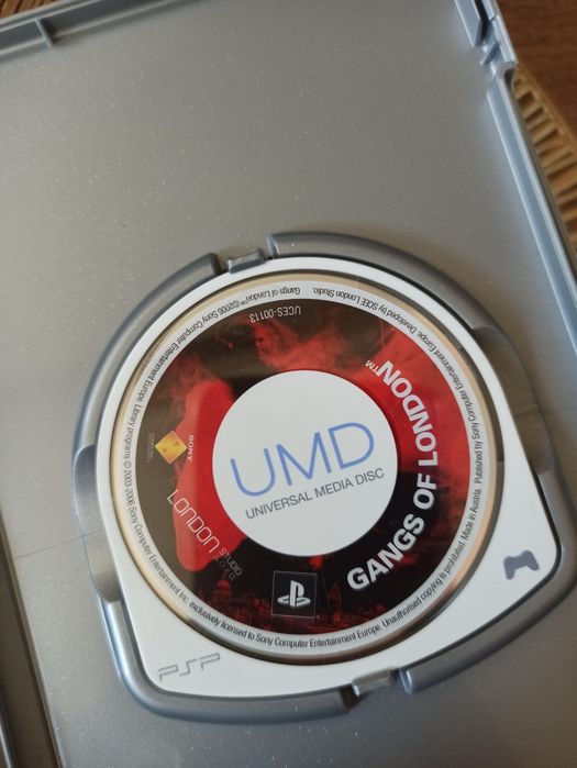 GANGS OF LONDON PSP Komplet  Polskie wydanie, Polska  okładka