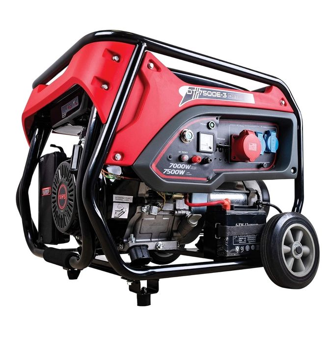 Аренда Генератора 3 фазы DeTec 7 кВт с преобразователем напряжения AVR