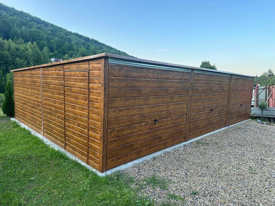 Garaż Blaszany - Wiatka - Magazyn na Narzędzia - Schowek - ESSTAL*