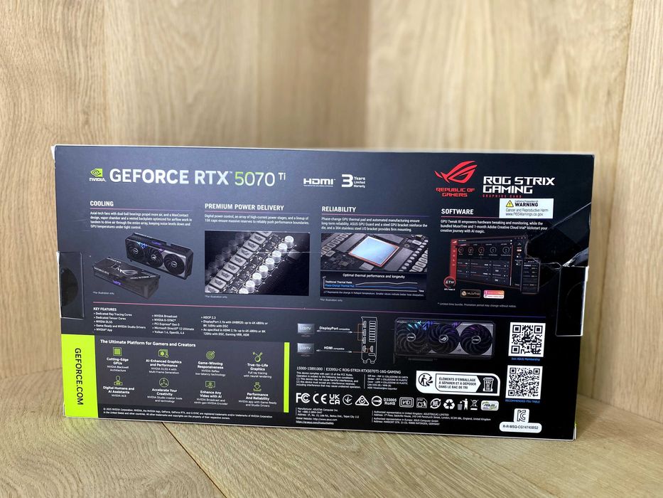 ASUS ROG STRIX RTX 5070 Ti O16G Gaming