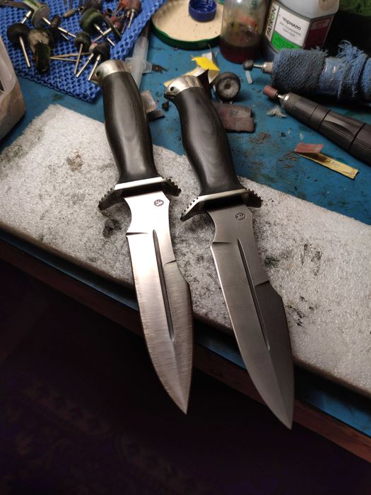 Нож ручной работы Каратель тактичний бойовий ніж Антитеррор