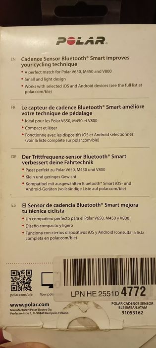 Czujnik kadencji Polar Bluetooth Smart  ANT+