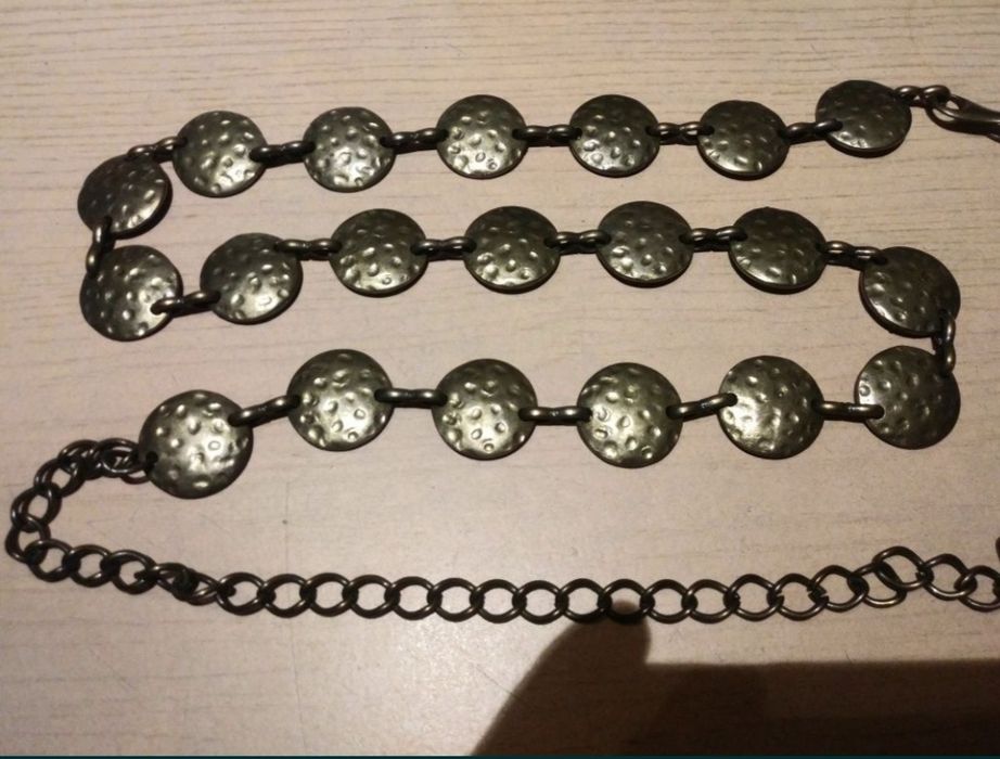 Piękny metalowy pasek + gratis klipsy