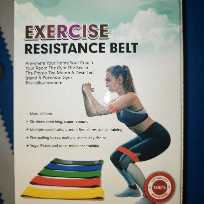 Фитнес резинки для тренировок дома и в спортзале, тренажер для фітнесу