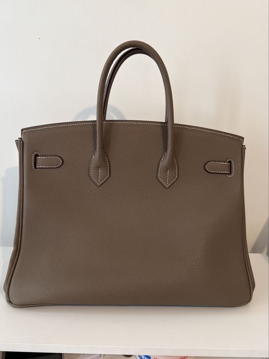 Top Grain Leather Birk Handbag