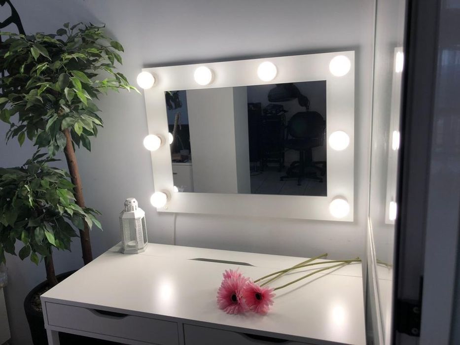 Espelhos de maquilhagem led para toucador