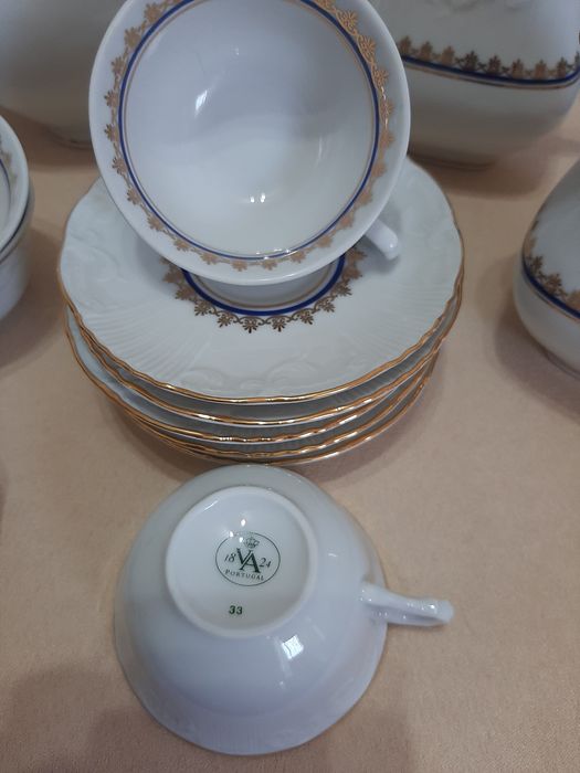 Conjunto de chá/café vista alegre