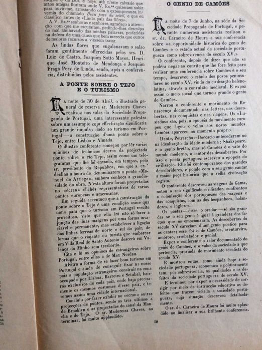 Boletim da Sociedade Propag... A missão Mascuraud em Portugal, outros