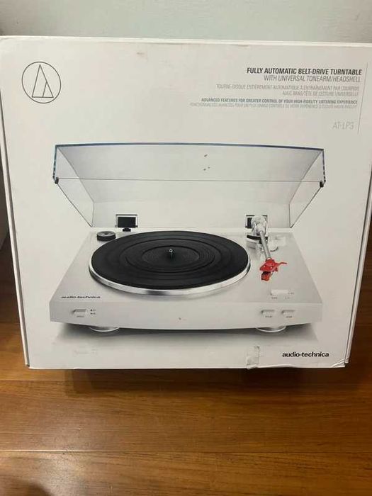 Gira-discos Audio-Technica AT-LP3 Branco