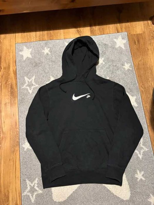 Bluza Nike drip streetwear drill oldschool vintage y2k black boxy