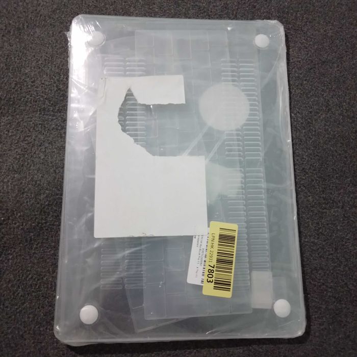 Чехол-накладка для MacBook Pro 13 (Transparent) +3 силикон. клавиатуры
