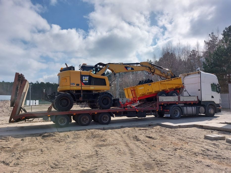 Pomoc drogowa autolaweta laweta holowanie transport niskopodwozie 25t