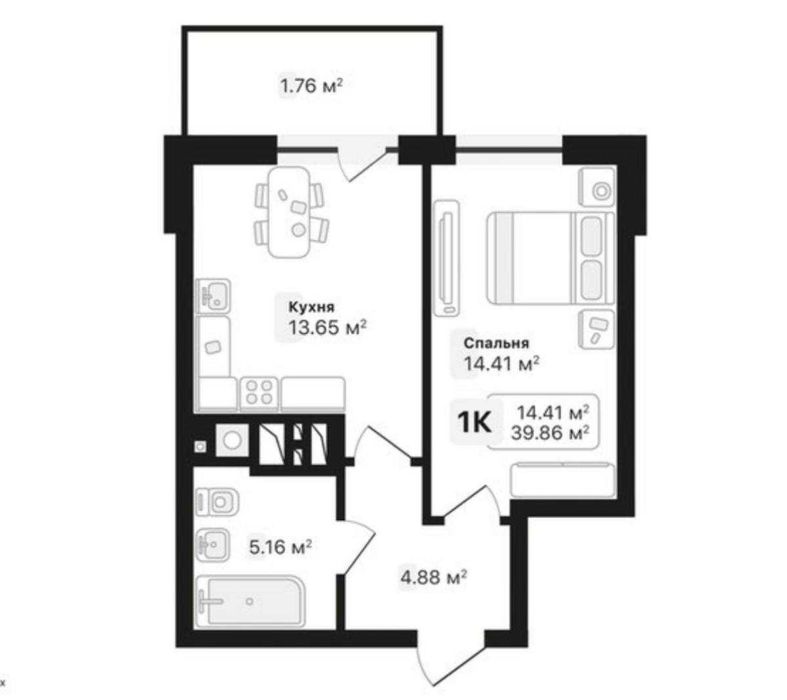 Продаж 1-кім квартири у ЖК Auroom Forest м. Винники, вул. Лісна