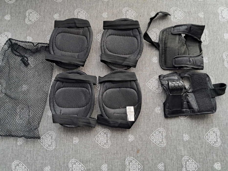 Zestaw ochraniacze na kolana, łokcie, dłonie Rozmiar M