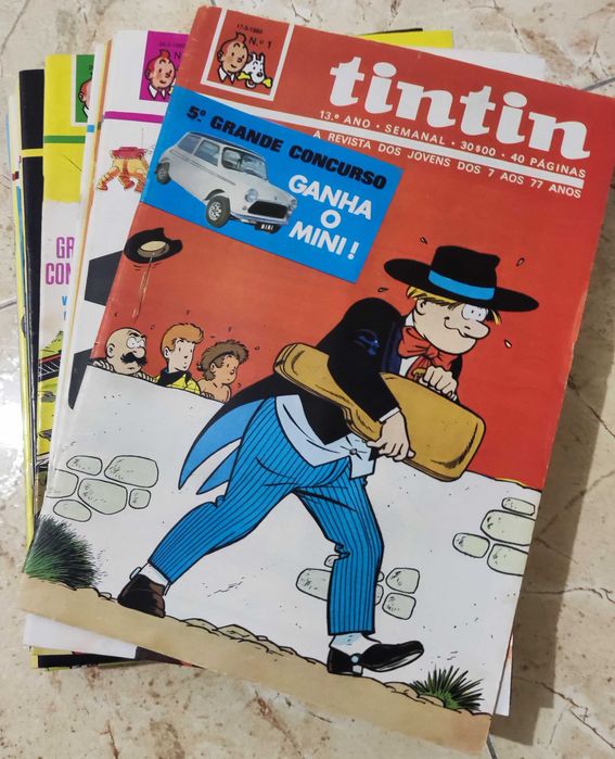 Revista Tintin - Vários anos completos